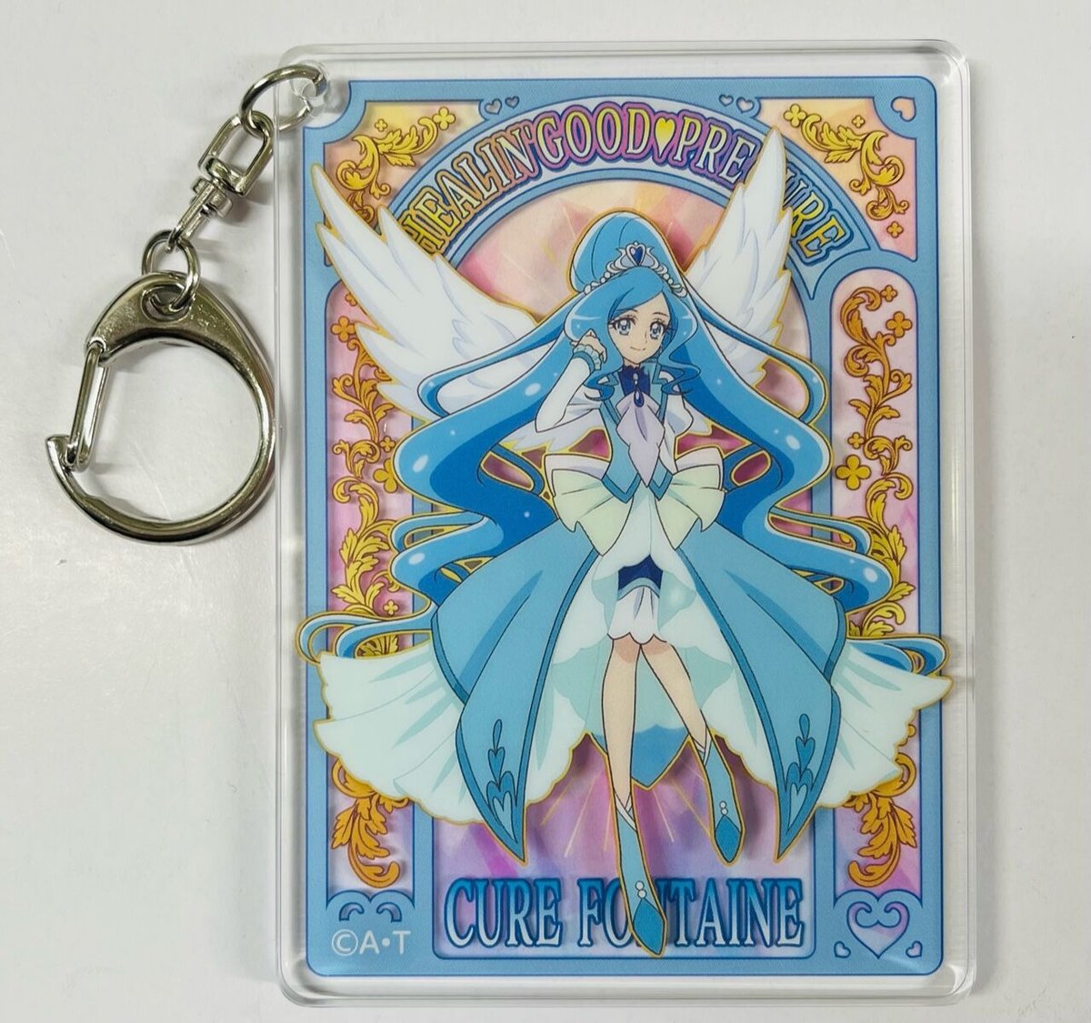 プリキュア キュアフォンテーヌ ちゆ 3Dアクリルカードキーホルダー