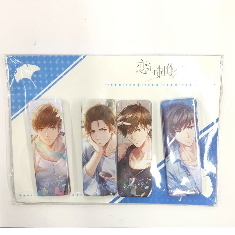 恋とプロデューサー ハク 缶バッジ4個セット | K-BOOKS 池袋 2次元