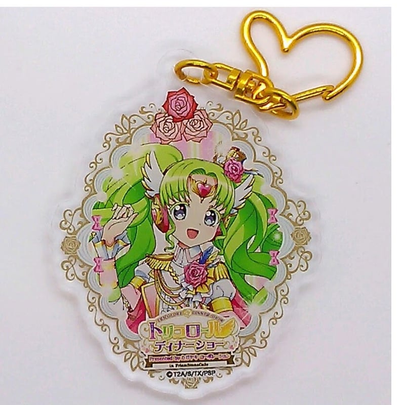 プリパラ ファルルプリズムストーンカフェ ブローチ風アクリル