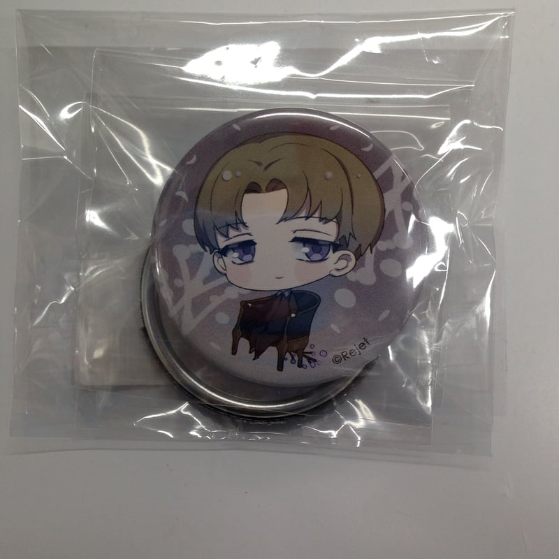 ディアヴォーカリスト ディアヴォ ヨシュア ハート缶 缶バッジ ① ディア(ハート)ヴォーカリスト 発売記念イラスト 缶バッジ | 乙女向け