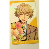 うたの☆プリンスさまっ♪ 黒崎蘭丸 コメント＋箔押しサイン入りポスト