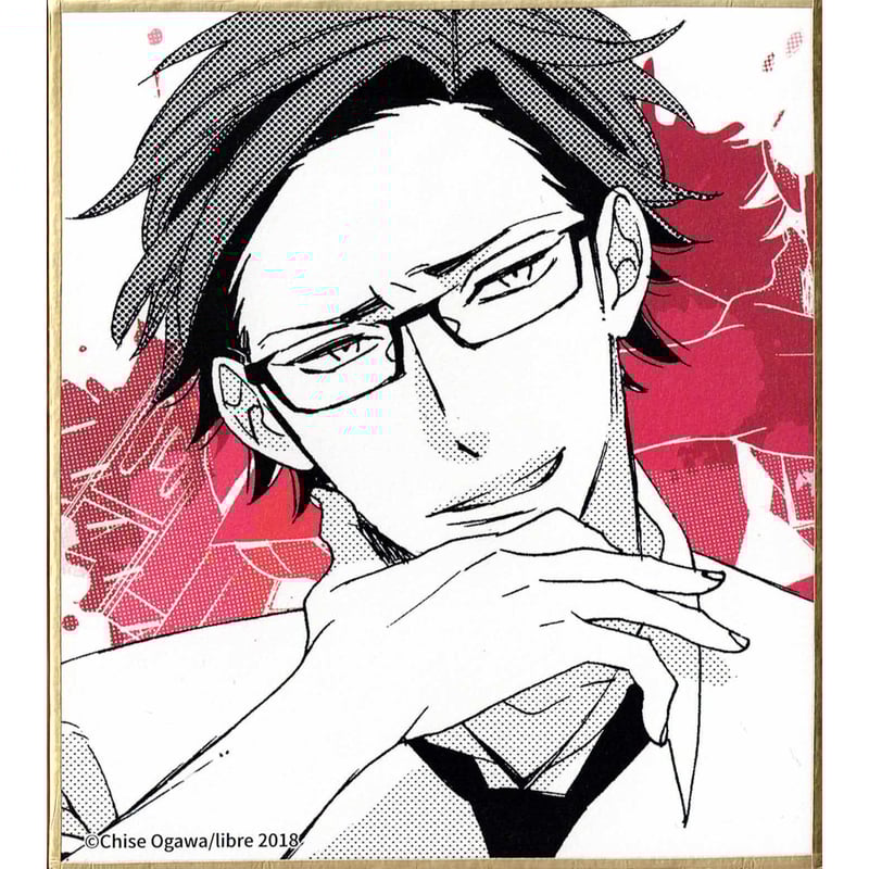 緒川千世『カーストヘヴン』 中国 限定 色紙セット 刈野×梓 【BLグッズ