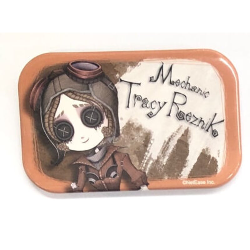 第五人格 Identity V Dark×Pop スクエア 缶バッジ 機械技師 第五人格 アイデンティティV 機械技師 Dark×POP トレーディング