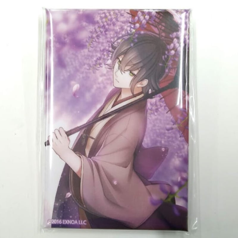文豪とアルケミスト】島崎藤村 装像スクエア缶バッジ | K-BOOKS 池袋