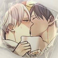 ヨネダコウ　10周年記念祭　缶バッジ　囀る鳥は羽ばたかない等　BL イァハーツ ヨネダコウ『囀る鳥は羽ばたかない』「ヨネダコウ 画業10周年