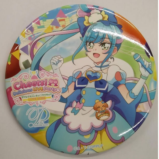 処*了様 プリキュア　キュアスパイシー　ランチディナーショー　缶バッジ original