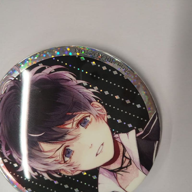 イタミ有・裏サビ有】DIABOLIK LOVERS 無神ルキ 缶バッジ ホロ | K-BOO