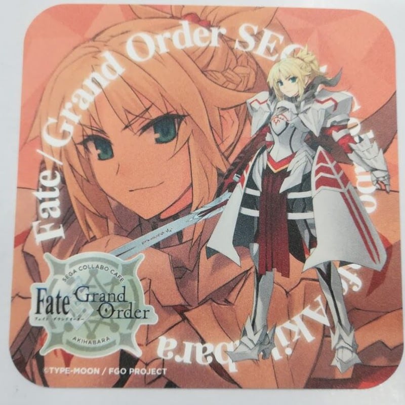 Fate Apocrypha 赤のセイバーモードレッド 店頭告知非売品ポスター Fate Apocrypha 赤のセイバーモードレッド 店頭告知非売品ポスター