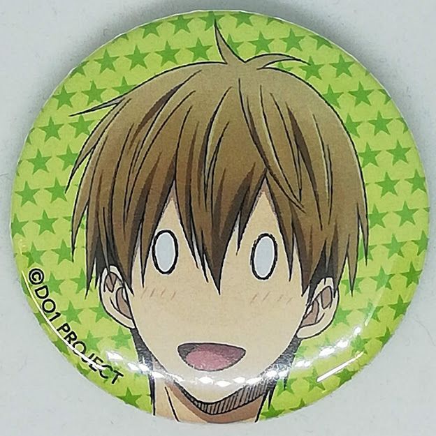 桜日梯子『抱かれたい男1位に脅されています。』缶バッジ 東谷准太【BL