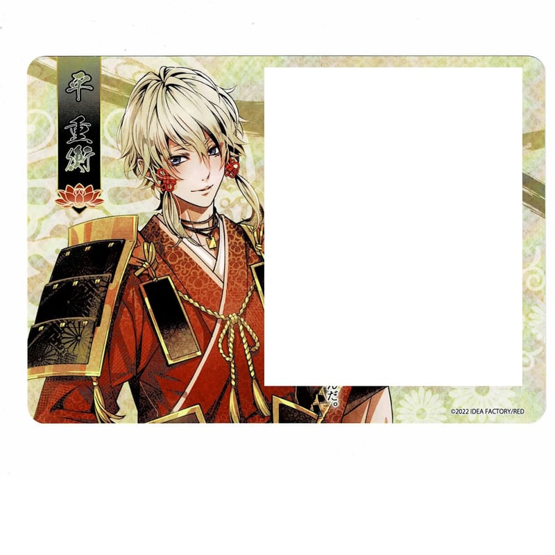 ビルシャナ戦姫 平知盛 平教経 平重衡 アクスタ 3点 ビルシャナ戦姫 平重衡 メッセージカード | K-BOOKS 池袋 2次元グッズ通販