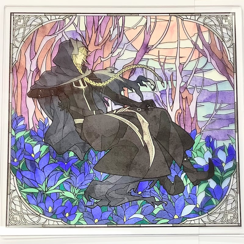 Lamento-BEYOND THE VOID-』 ステンドグラス風 アクリルパネル リー