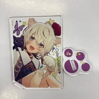 岡崎契 缶バッジ 舞台『Collar×Malice ‐岡崎契編‐』夏目ウタ先生イラスト版