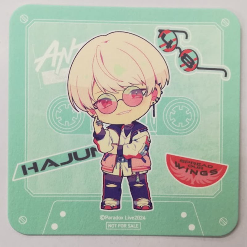 Qpa コラボカフェ BLANC アクリルコースター Paradox Live 燕夏準 コラボカフェ本舗BLANC コースター | K-BOOKS