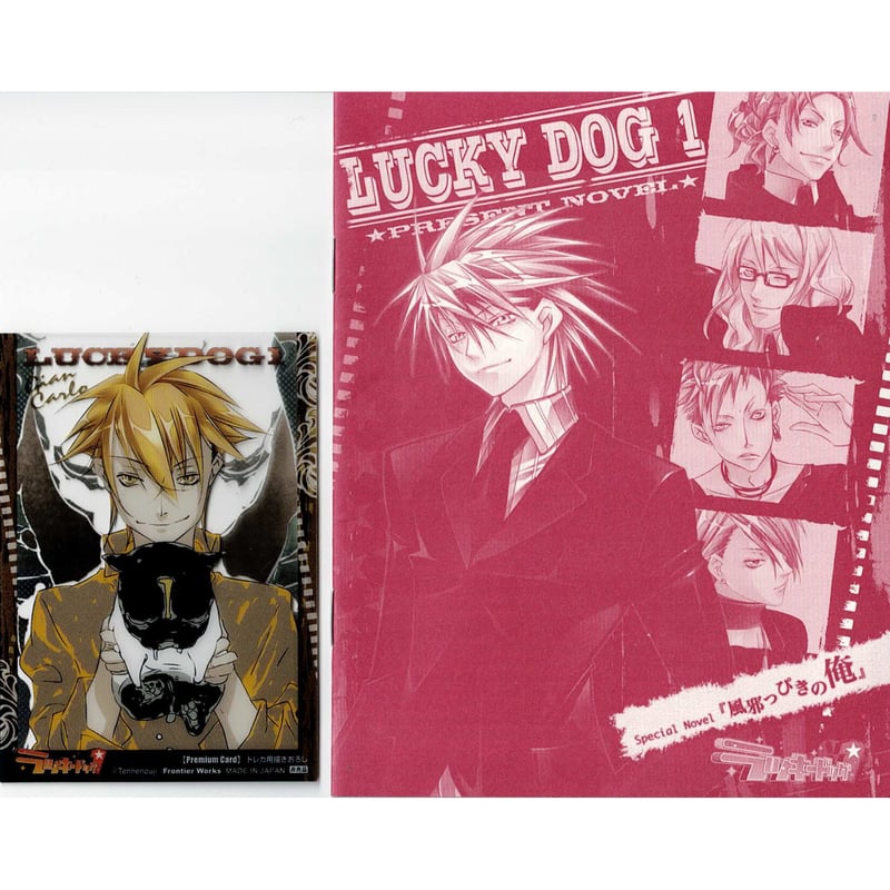ラッキードッグ1 特典冊子 ラッキードッグ1＋bad egg」各種CDの特典SSブックレット 5種セット その他