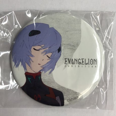 新世紀エヴァンゲリオン 綾波レイ カプセルトイ缶バッチ
