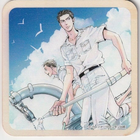 ウノハナ　『Canna 10th Anniversary　創刊10周年感謝イベント』　木製コースター　【BLグッズ】