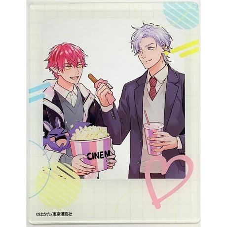 汀えいじ　歌舞伎町バッドトリップ　グラッテ　アクリルコースター 歌舞伎町バッドトリップ アクリルコースター 汀えいじ グラッテ