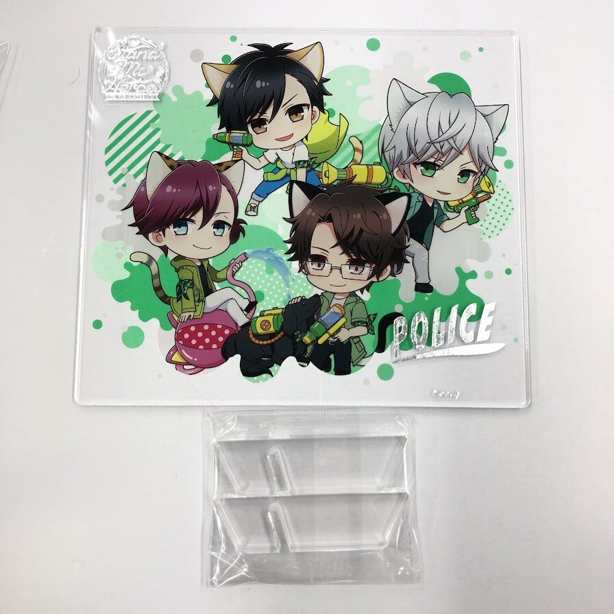 10月アニメ『スタンドマイヒーローズ』警視庁キャラビジュアル第2弾＆劇場CMが公開 ｜ オタ女 スタマイ アクリルアート 警視庁