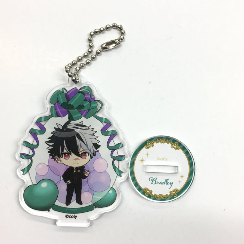 新品★まほやく【ブラッドリー】ハピホリ★アクリルキーホルダー 新品☆まほやく【ブラッドリー】ハピホリ☆アクリルキーホルダー