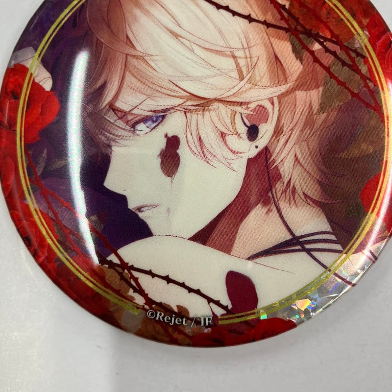 イタミ・裏サビ有】DIABOLIK LOVERS 逆巻シュウ 缶バッジ ホロ | K-BOO