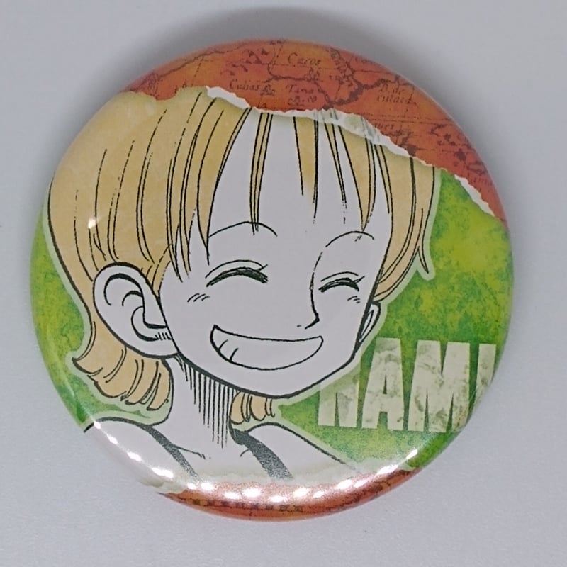 ワンピース ONE PIECE ナミ バースデー 缶バッジ 2021 ワンピース ONE