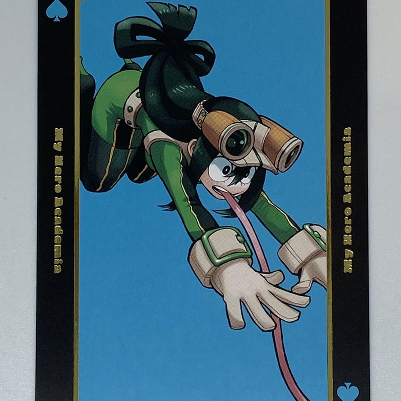 ヒロアカ展 トランプ 蛙吹梅雨