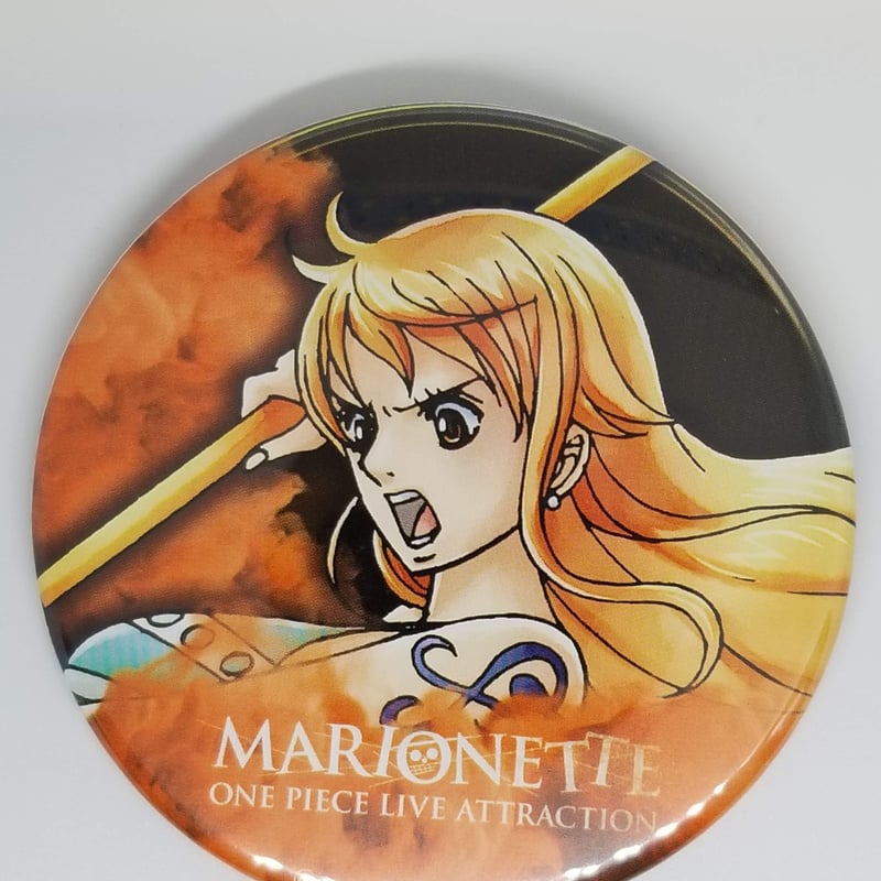 ONE PIECE ナミ MARIONETTE缶バッジ | K-BOOKS 池袋 2次元グッズ通販