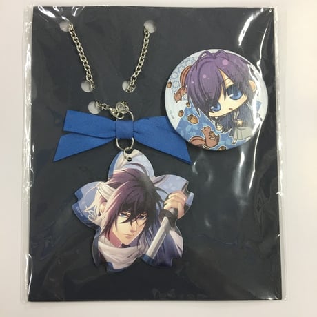 薄桜鬼 斎藤一 缶バッジ アクリルキーホルダー ブロマイド 30点