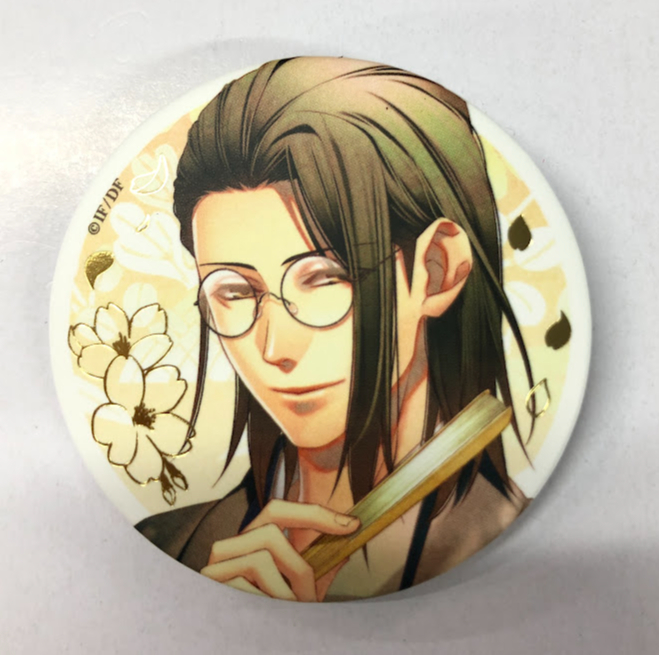 薄桜鬼 山南敬助 缶バッジ | K-BOOKS 池袋 2次元グッズ通販