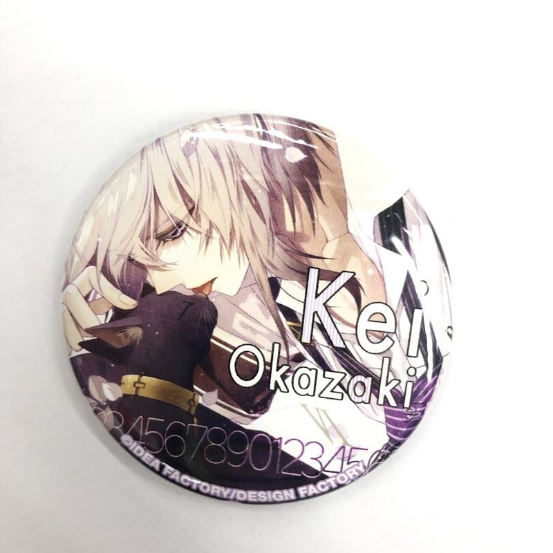 岡崎契 缶バッジ カラマリ Collar×Malice イタミ有・裏サビ有】Collar×Malice 岡崎契 缶バッジ | K-BOOKS