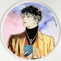 麻生ミツ晃『世界でいちばん遠い恋』「B+LIBRARY×emo cafe」　アクリルコースター【BLグッズ】