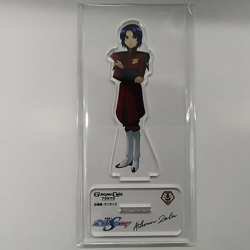 ガンダムカフェ Z.A.F.T.アカデミー体験入学 アスラン　3点セット ガンダムカフェ アクリルコースター アスラン ガンダムカフェ Z.A.F.T.