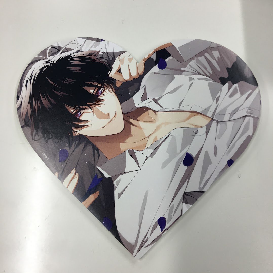 柳愛時 withU ハート缶バッジ カラマリ 柳愛時withU ハート缶バッジ Collar×Malice