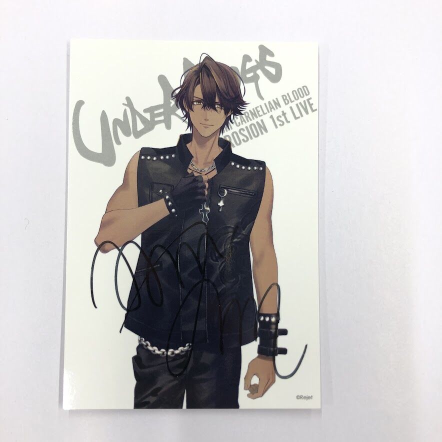 CARNELIAN BLOOD ヨル 直筆サイン ブロマイド カーネリアンブラッド 蓮巳ネィト 直筆サイン入りブロマイド | K-BOOKS