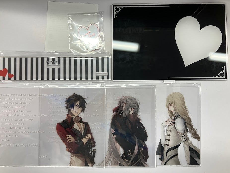 終遠のヴィルシュ アンクゥ アドルフ リュカ アクリルメッセージ