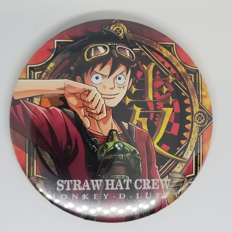 ONE PIECE モンキー・D・ルフィ 輩缶バッジ 第11弾 ENGINE | K-BOOK