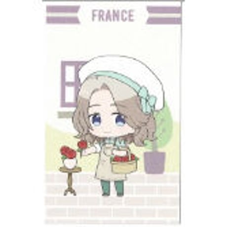日丸屋秀和　『ヘタリア World Stars 』アニメイトカフェ ショップカード　 フランス
