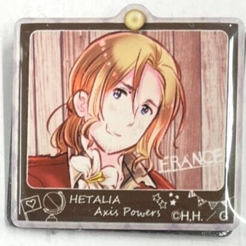 ヘタリア ぷくっとバッジ　フランス 日丸屋秀和 『ヘタリア』 ぷくっと バッジ フランス | K-BOOKS