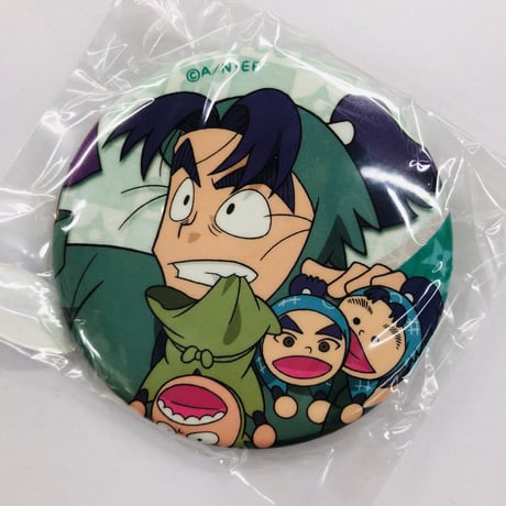 忍たま乱太郎　潮江文次郎　アニカプ　パペット　缶バッジ