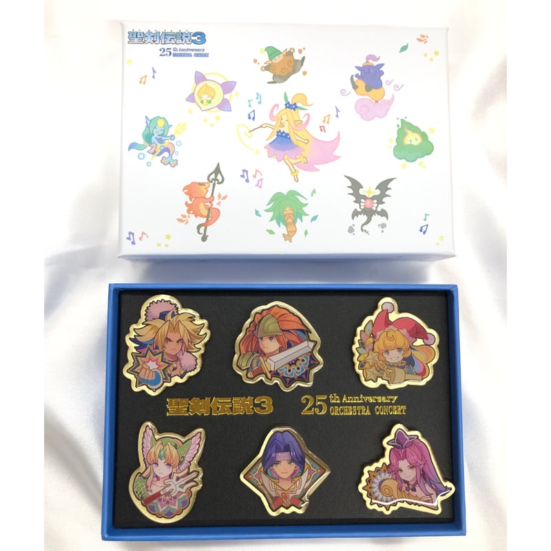 聖剣伝説3 25thアニバーサリー オーケストラコンサート ピンバッジ