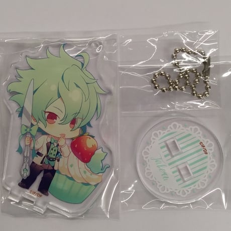 アクリルスタンドプレート CollarMalice カラマリ 榎本峰雄 星野市香 Collar×Malice アクリルスタンドプレート CollarMalice カラマリ 榎本