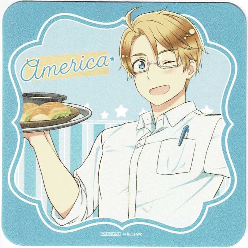 日丸屋秀和 『ヘタリア』 コースター アメリカ | K-BOOKS 池袋 2次元