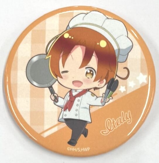 日丸屋秀和 『ヘタリア』 缶バッジ イタリア | K-BOOKS 池袋 2次元