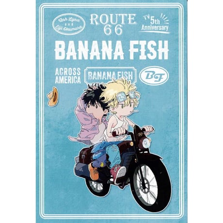 吉田秋生『BANANA FISH』 5周年記念　 ポストカード　アッシュ　英二