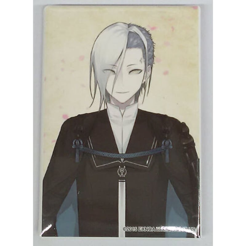 長義　跪座　缶バッジ 刀剣乱舞 山姥切長義 スクエア缶バッジコレクション 跪坐 | K-BOOKS