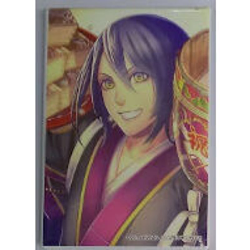 刀剣乱舞 絵巻スクエア缶バッジ 一周年記念祝画 第2弾 次郎太刀 | K