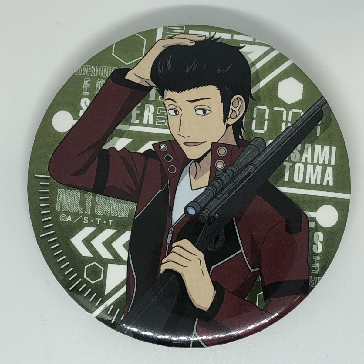 ワールドトリガー 当真 勇 缶バッジコレクション -A RANK- | K
