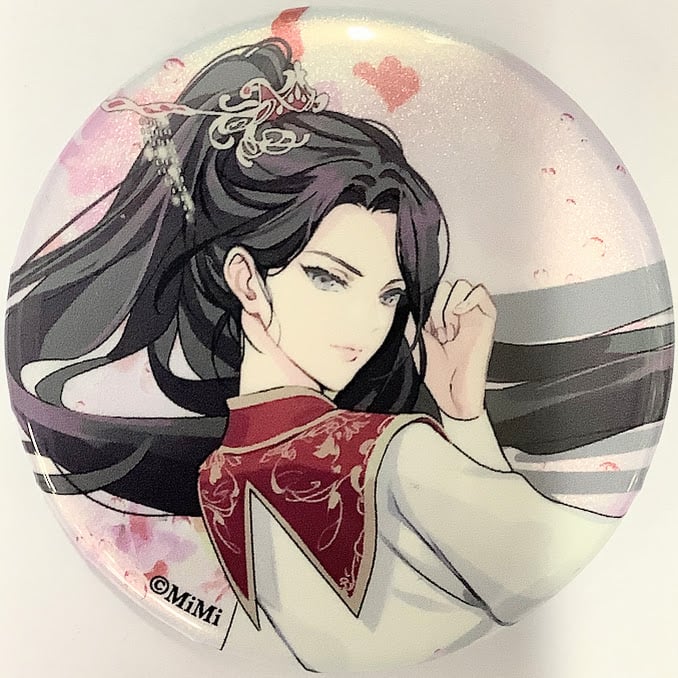 魔道祖師　飛花甘露　缶バッジ original