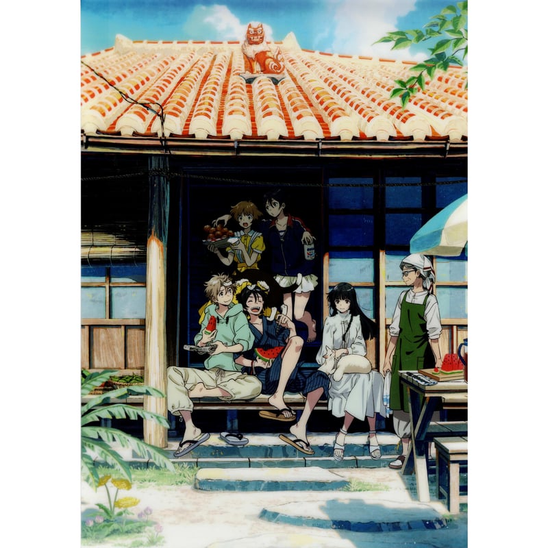 『紀伊カンナ先生』クリアファイル(5枚セット) 紀伊カンナ『海辺のエトランゼ』A4 クリアファイルセット ペーパー付