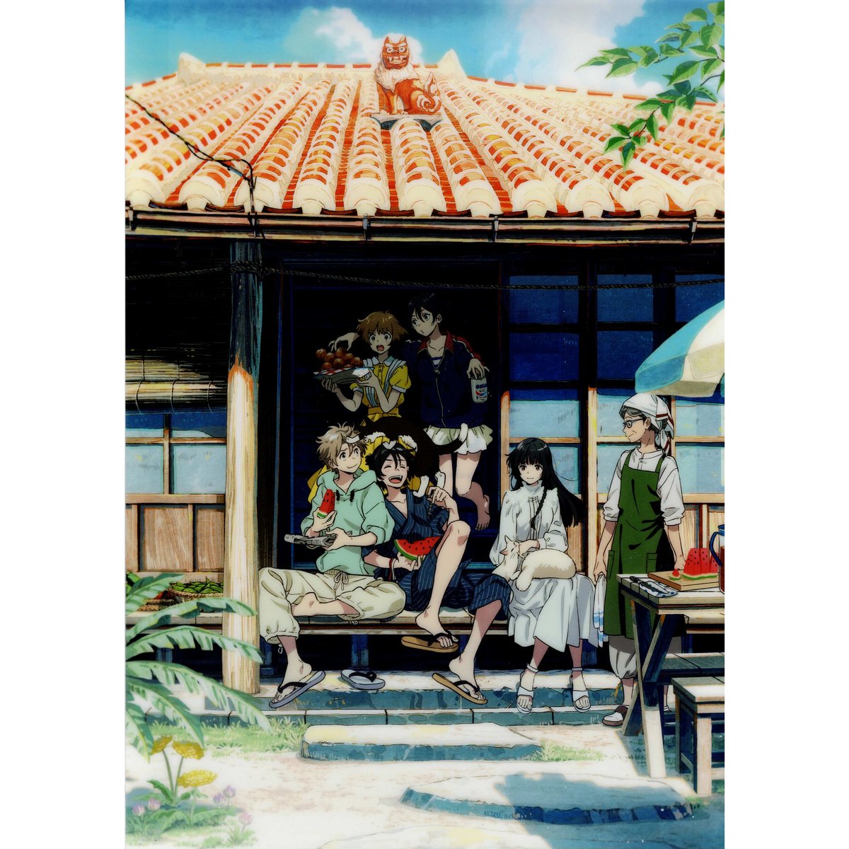 紀伊カンナ『海辺のエトランゼ』A4 クリアファイルセット （2枚）【BL